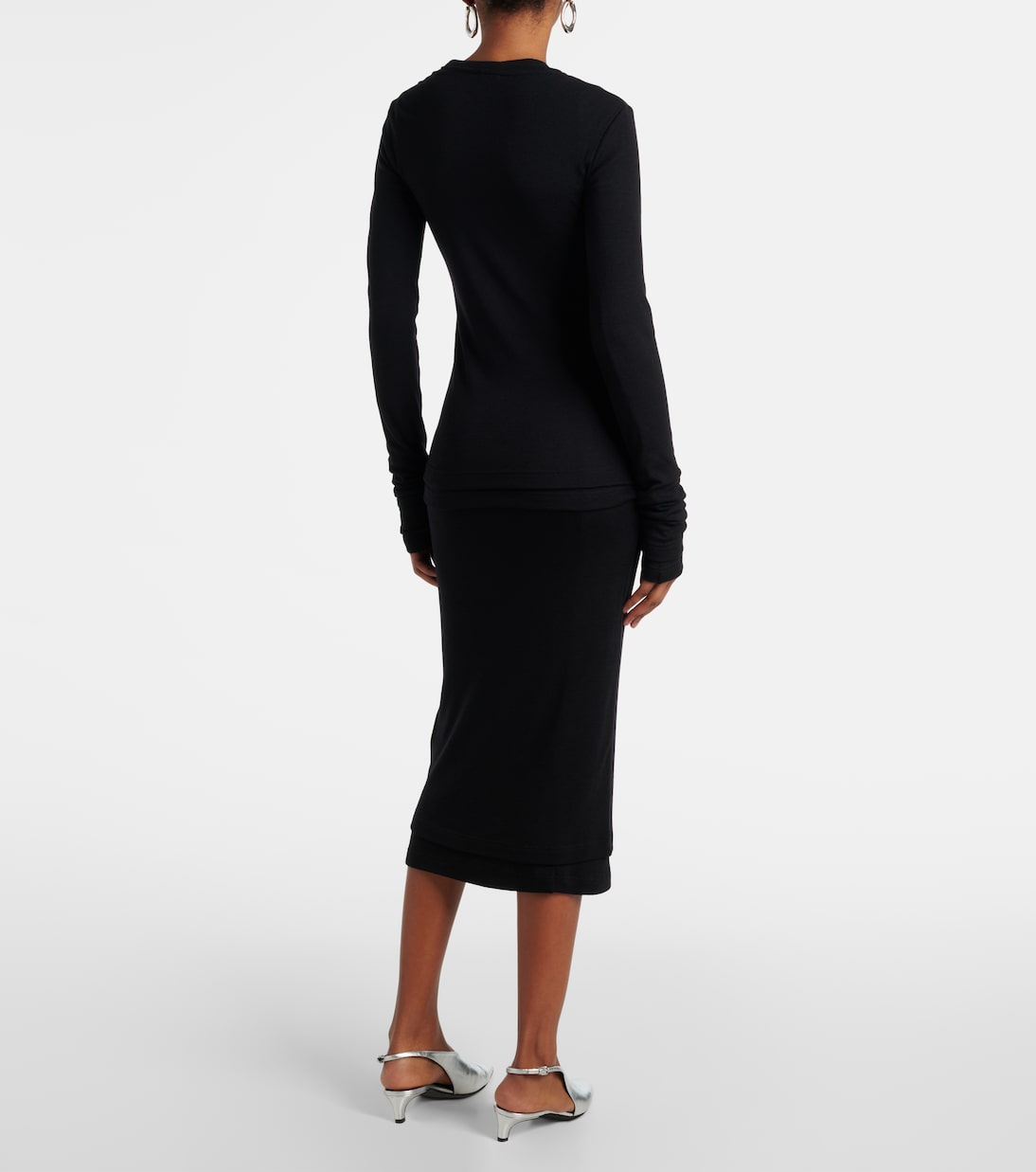 Set aus zwei Tops aus Wolle | Jil Sander