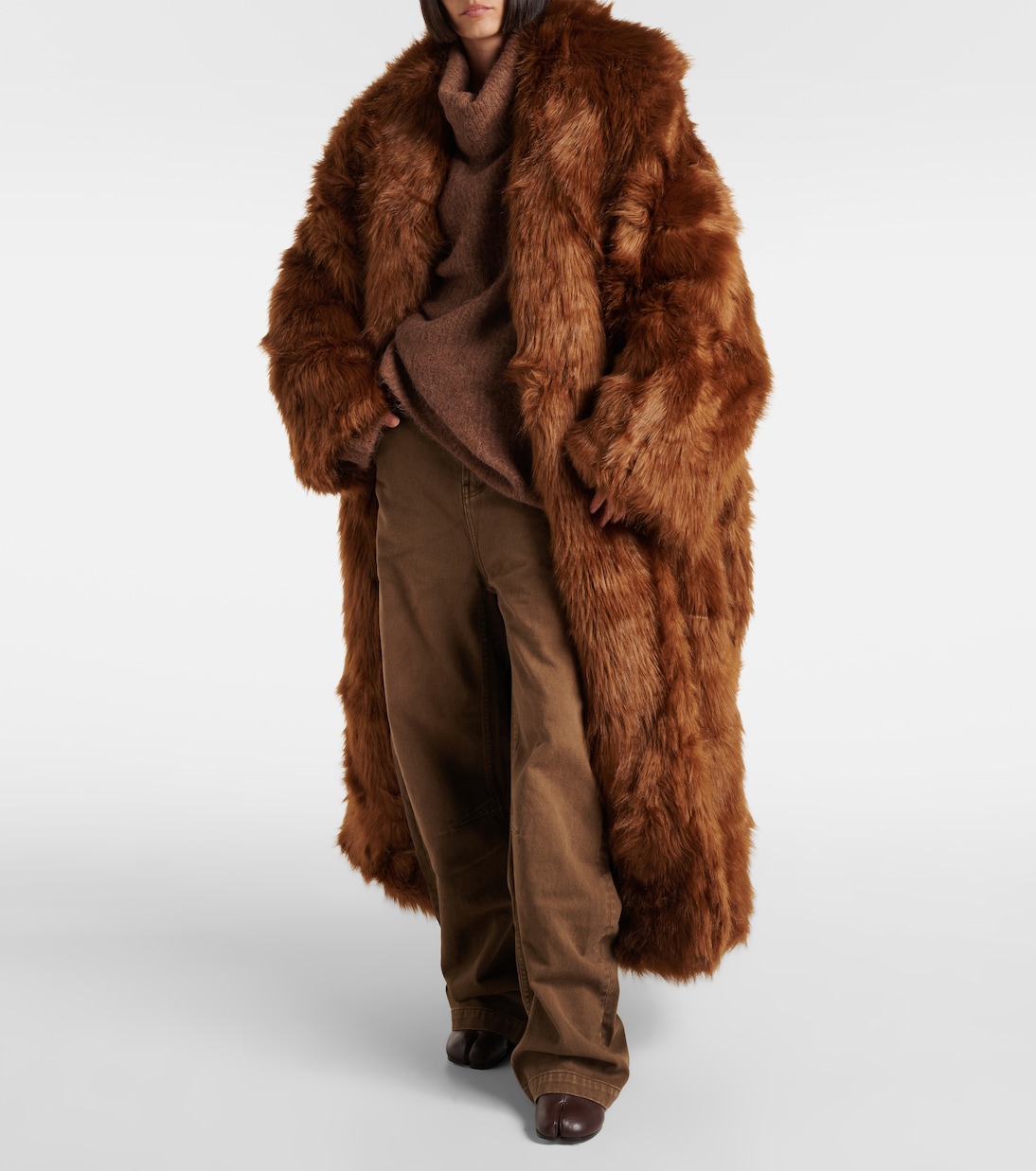 Vast faux fur coat | Entire Studios