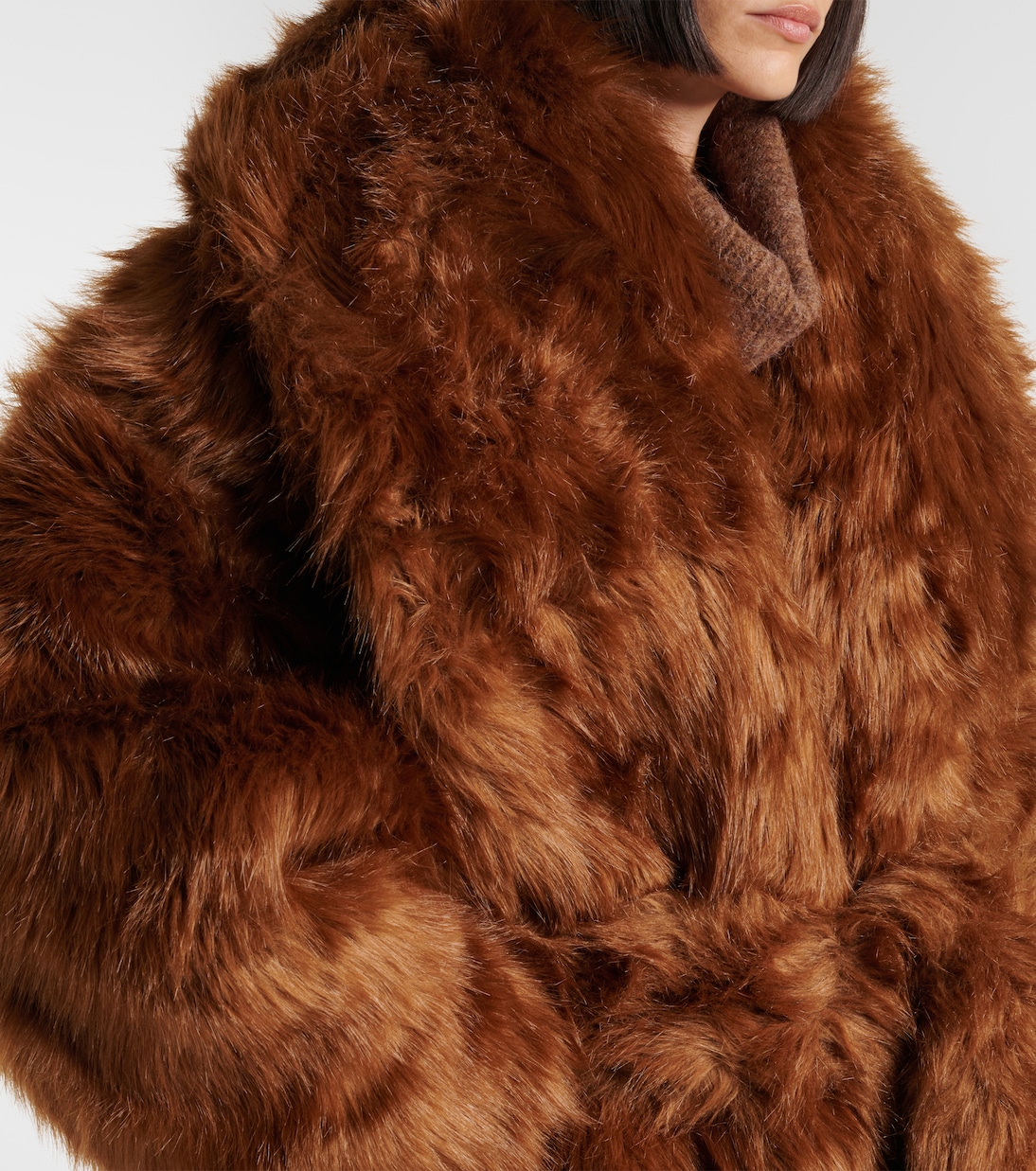 Vast faux fur coat | Entire Studios