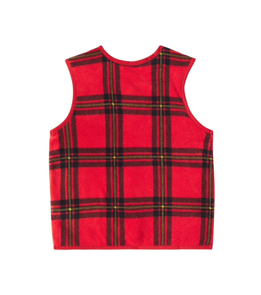 Chaleco de forro polar a cuadros | Mini Rodini