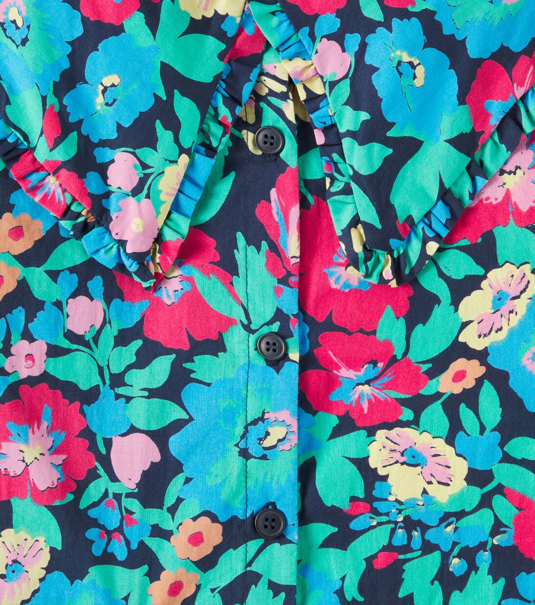 Floral cotton shirt | Bobo Choses