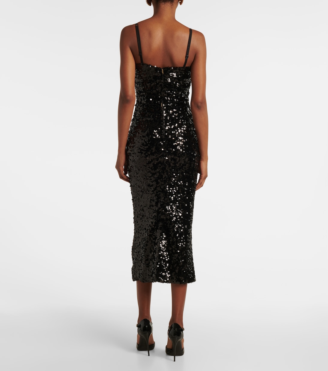 Robe midi à sequin | Dolce&Gabbana