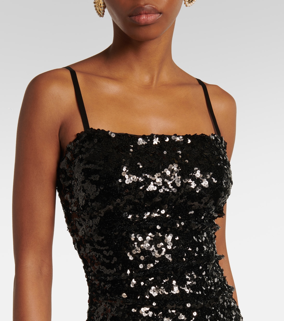 Robe midi à sequin | Dolce&Gabbana