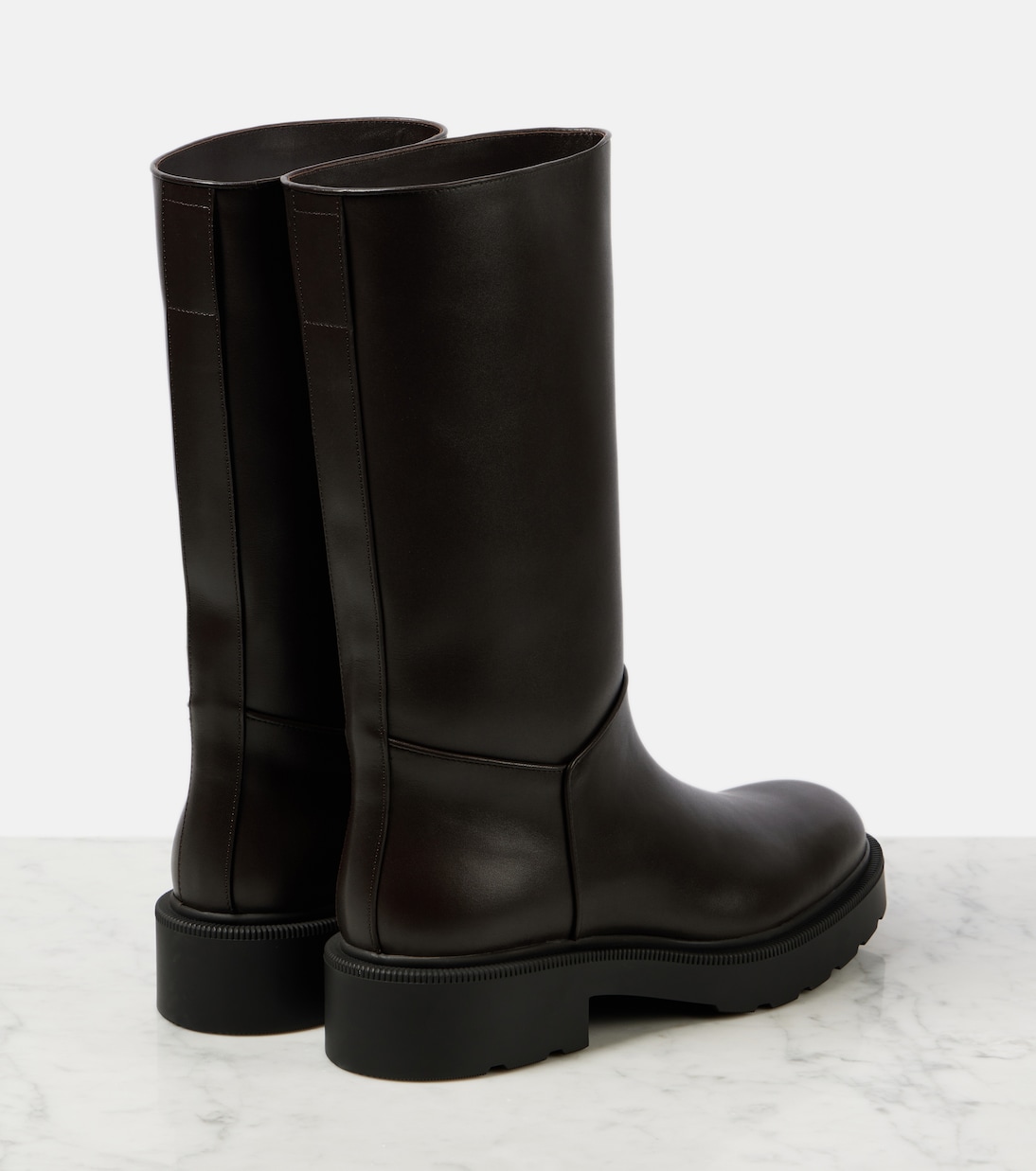 Nobilis leather boots | The Row