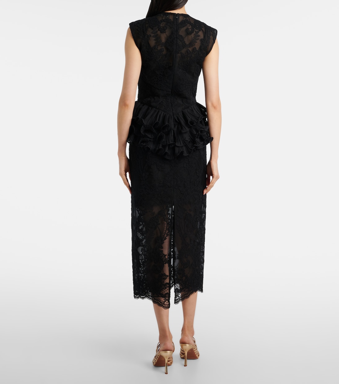 Midikleid mit Spitze | Zimmermann