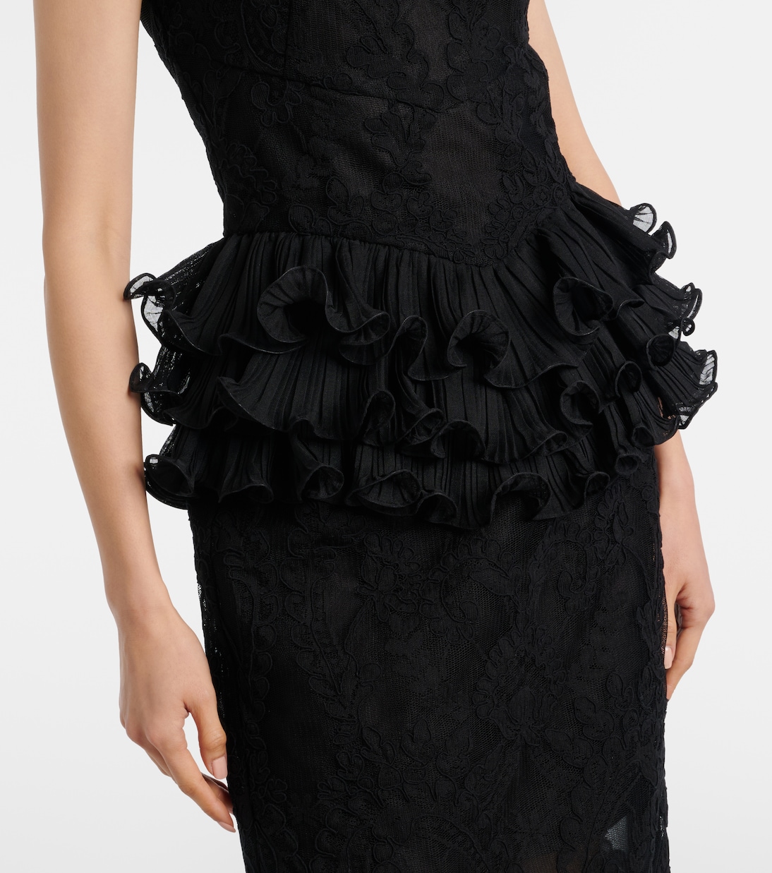 Midikleid mit Spitze | Zimmermann