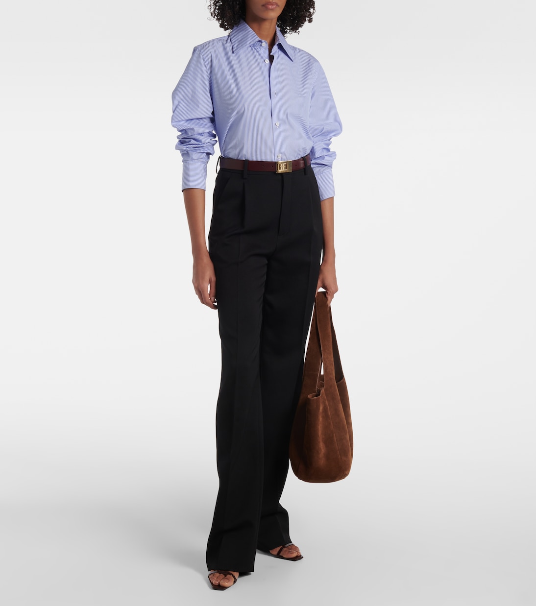 Hemd Cassandre aus Baumwollpopeline | Saint Laurent