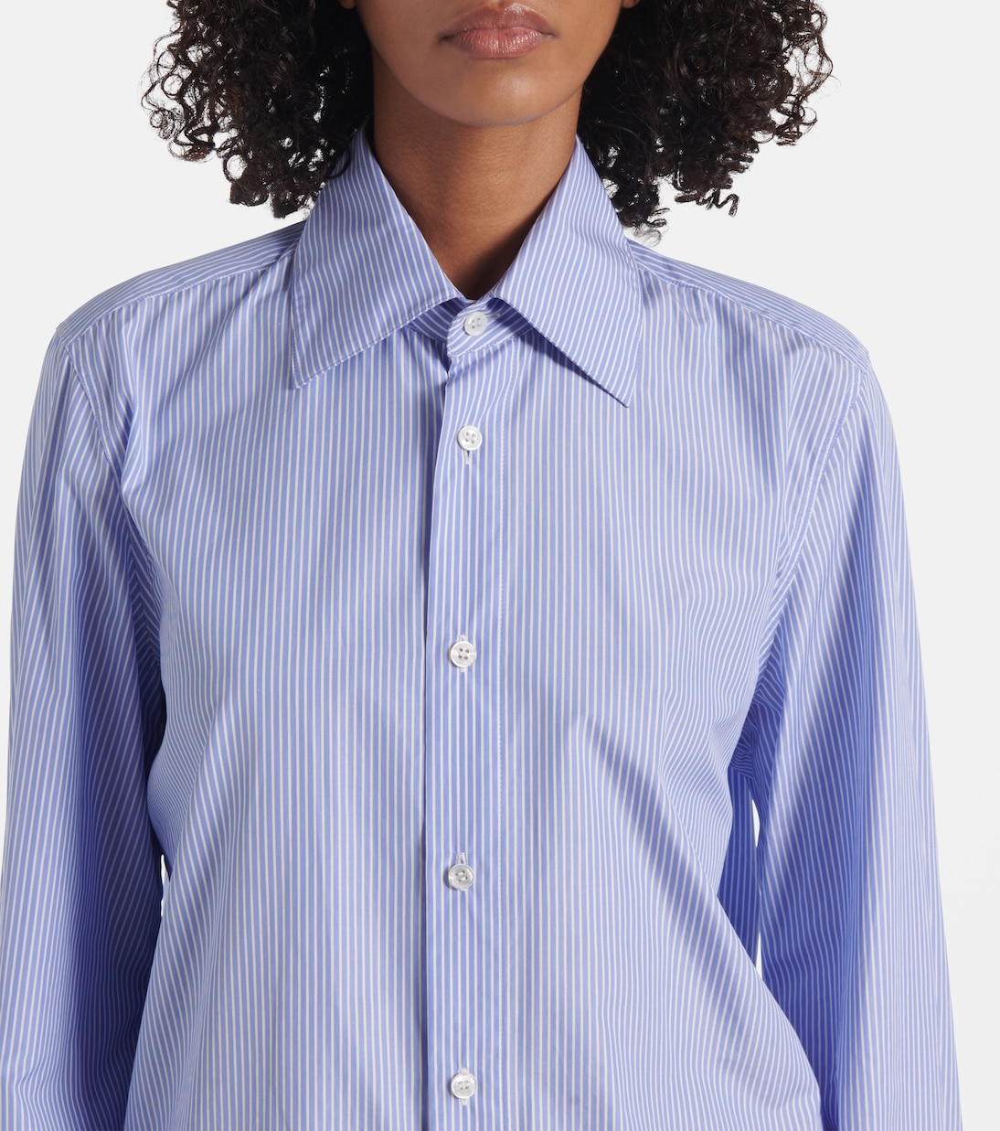 Hemd Cassandre aus Baumwollpopeline | Saint Laurent