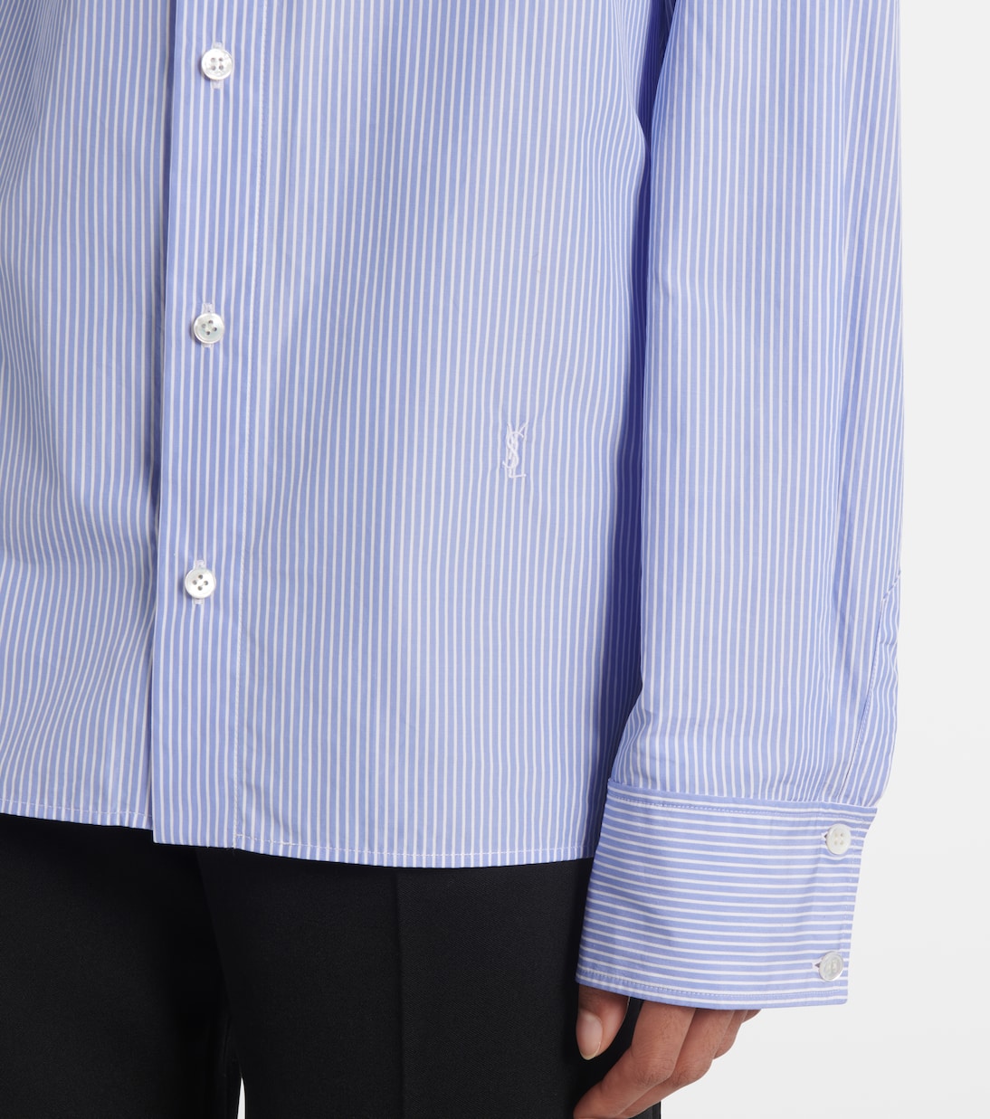 Hemd Cassandre aus Baumwollpopeline | Saint Laurent