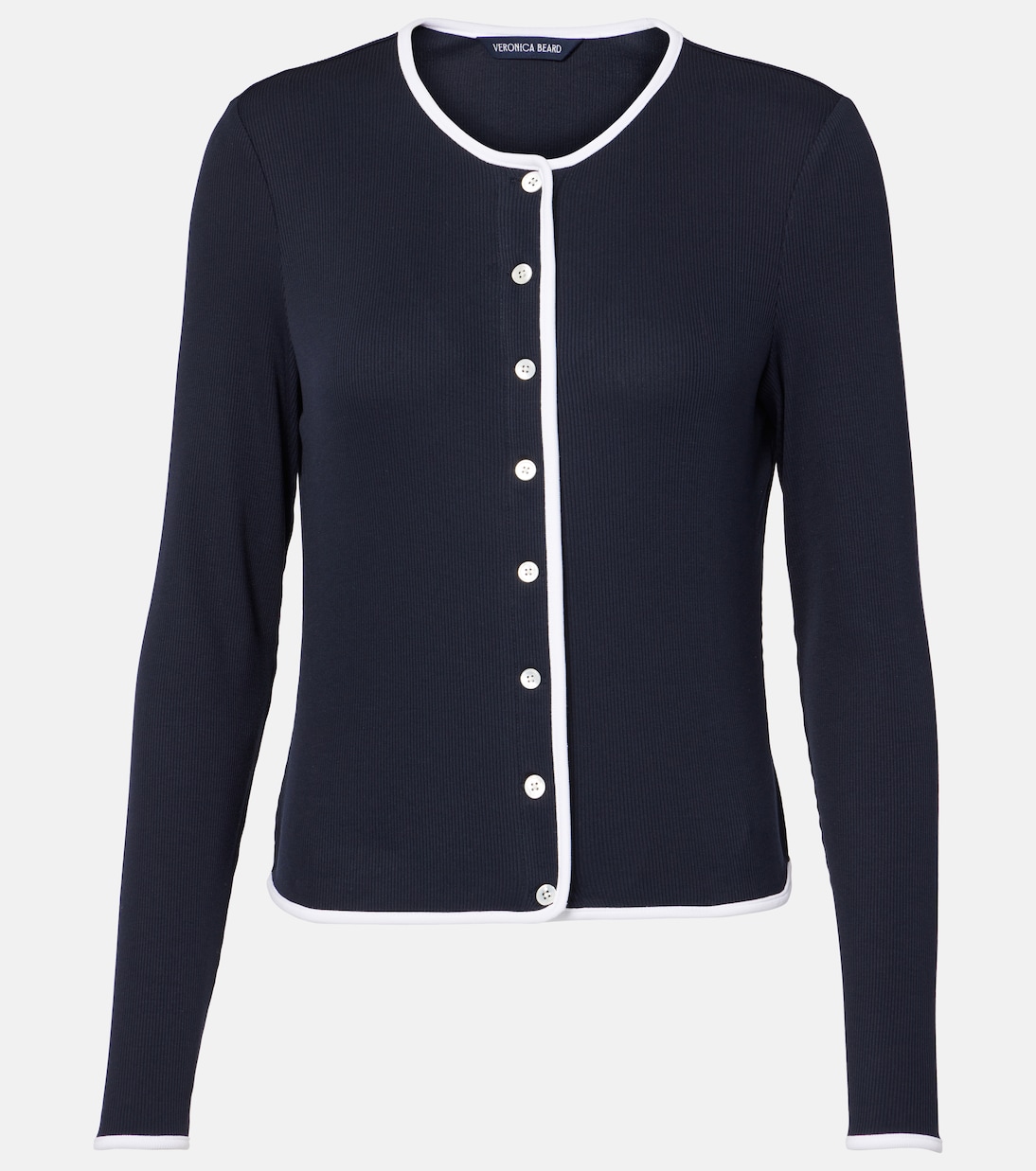 Wilmer cotton-blend cardigan | Veronica Beard