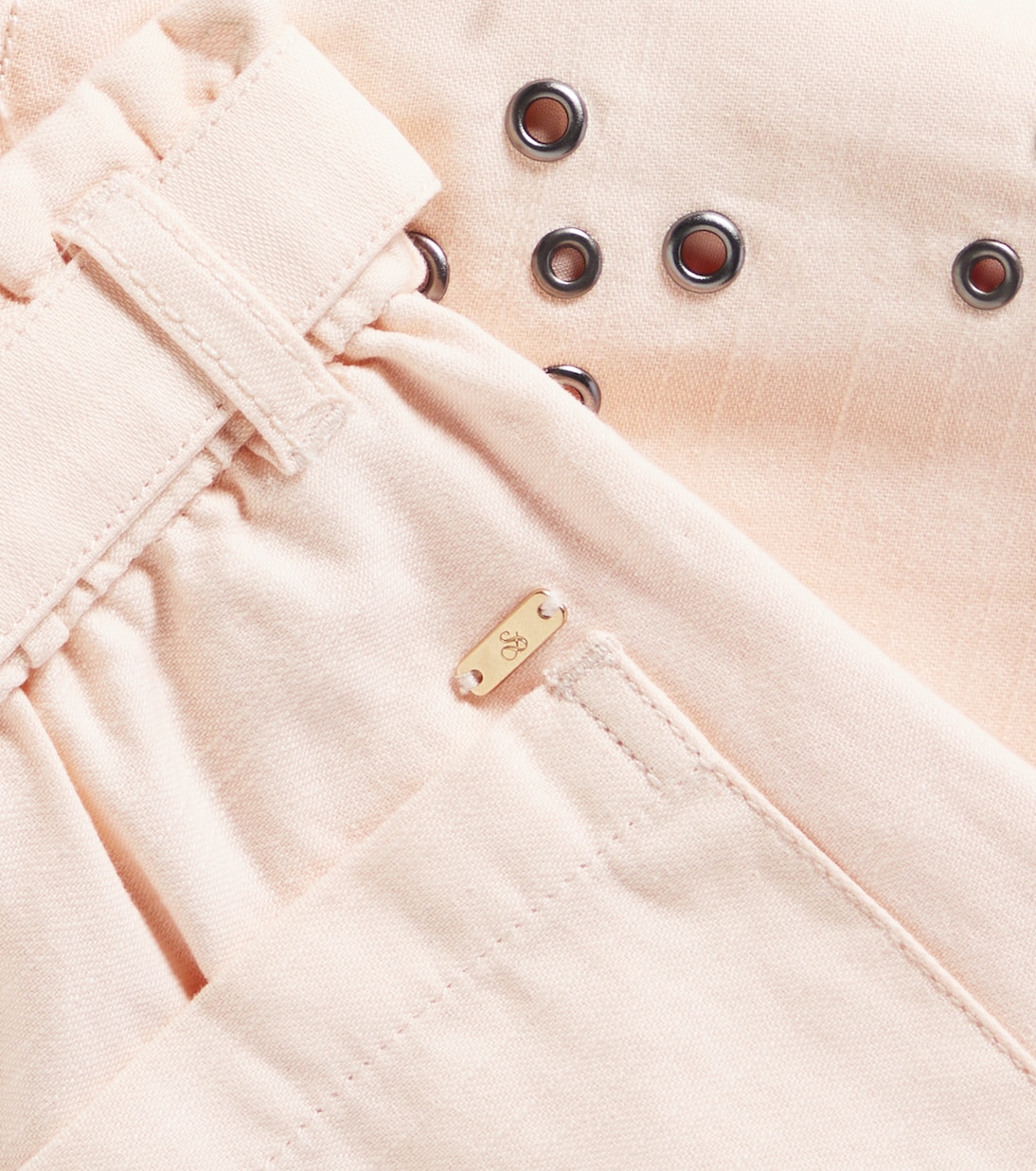 Shorts de algodón con cinturón | Scotch & Soda Kids