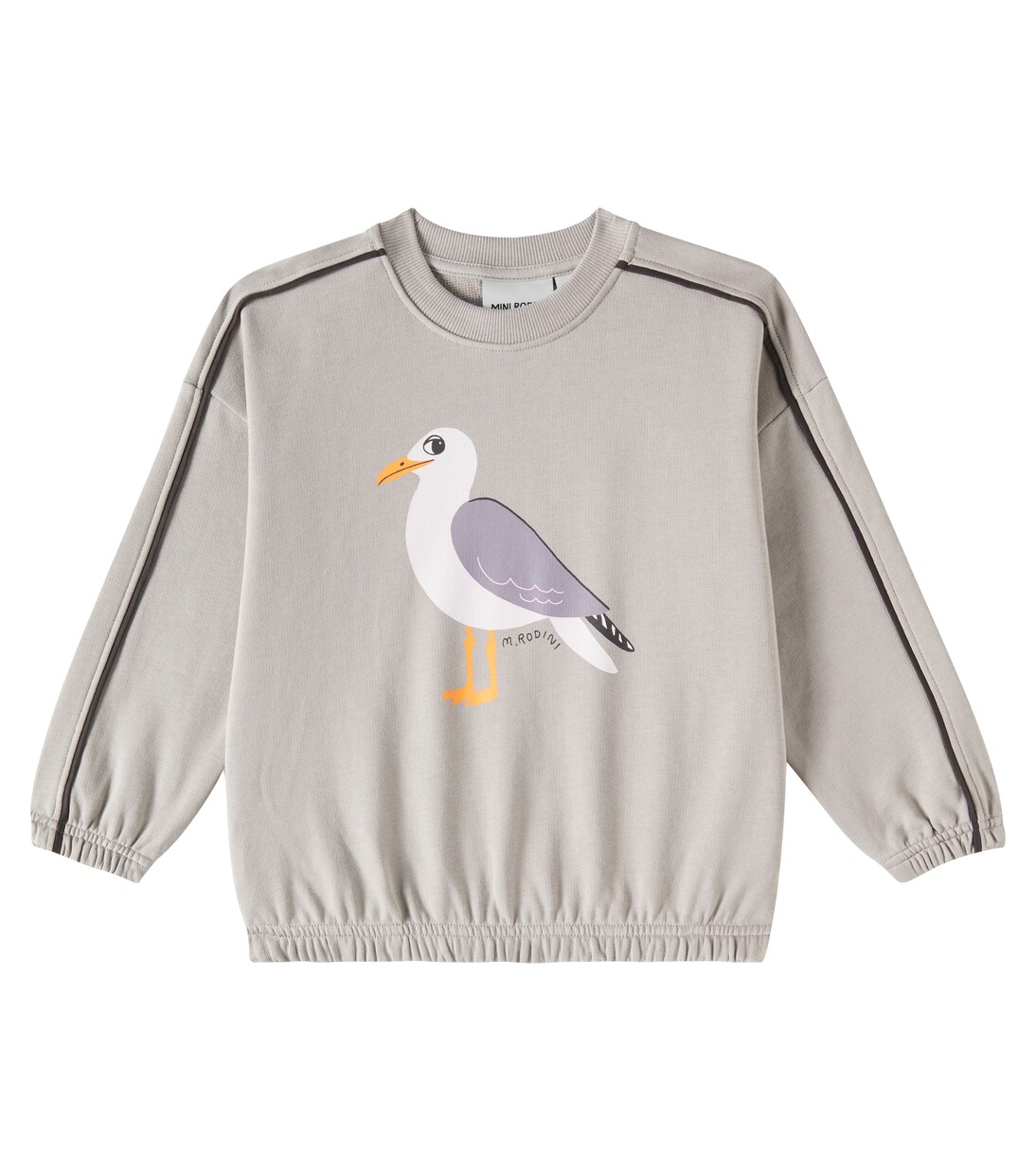 Seagull cotton jersey sweatshirt | Mini Rodini