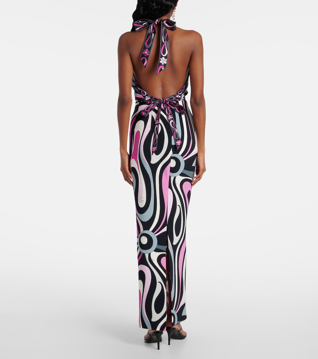 High-Rise-Maxirock Marmo | Pucci