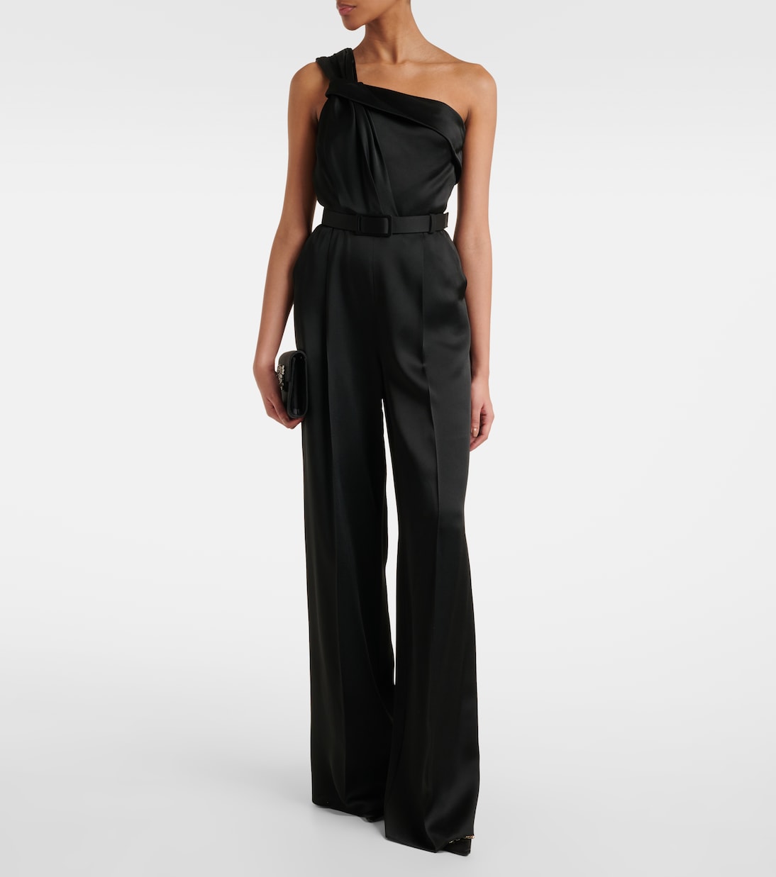 Mono asimétrico Gioire de satén | Max Mara