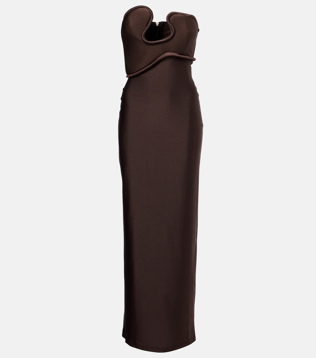 Waves strapless maxi dress | Adriana Degreas