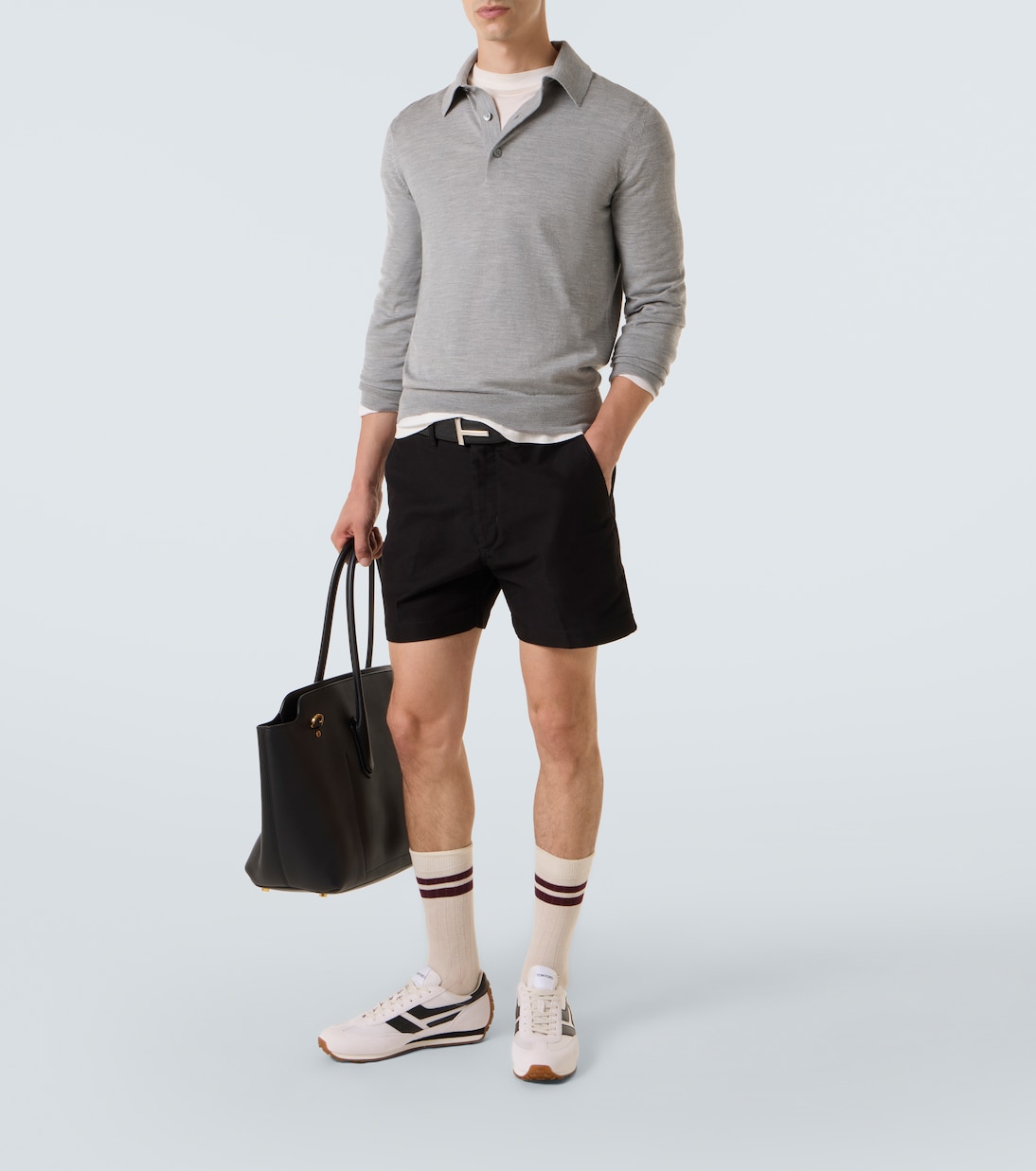 Cashmere and silk polo sweater | Tom Ford