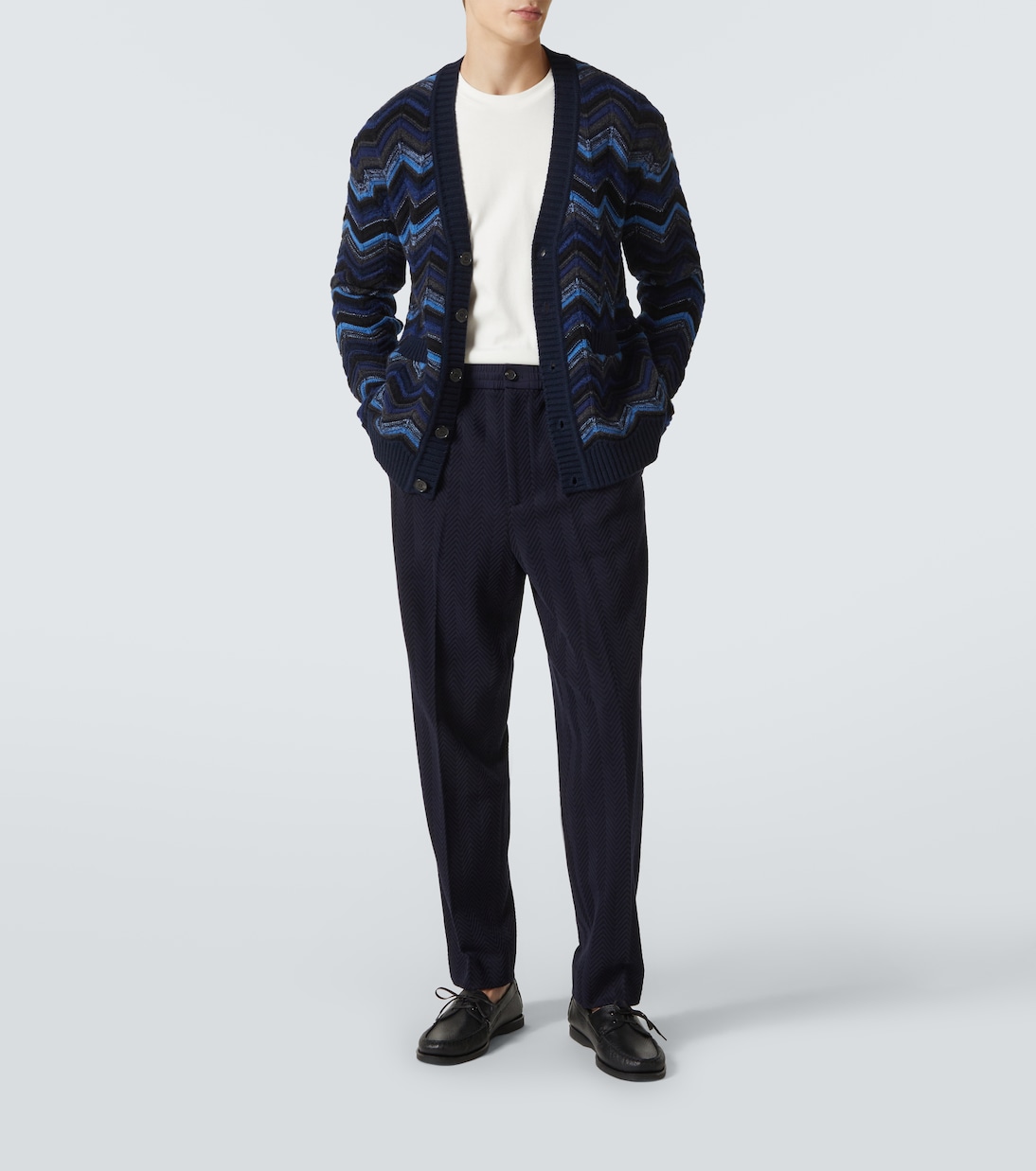Zigzag wool-blend cardigan | Missoni
