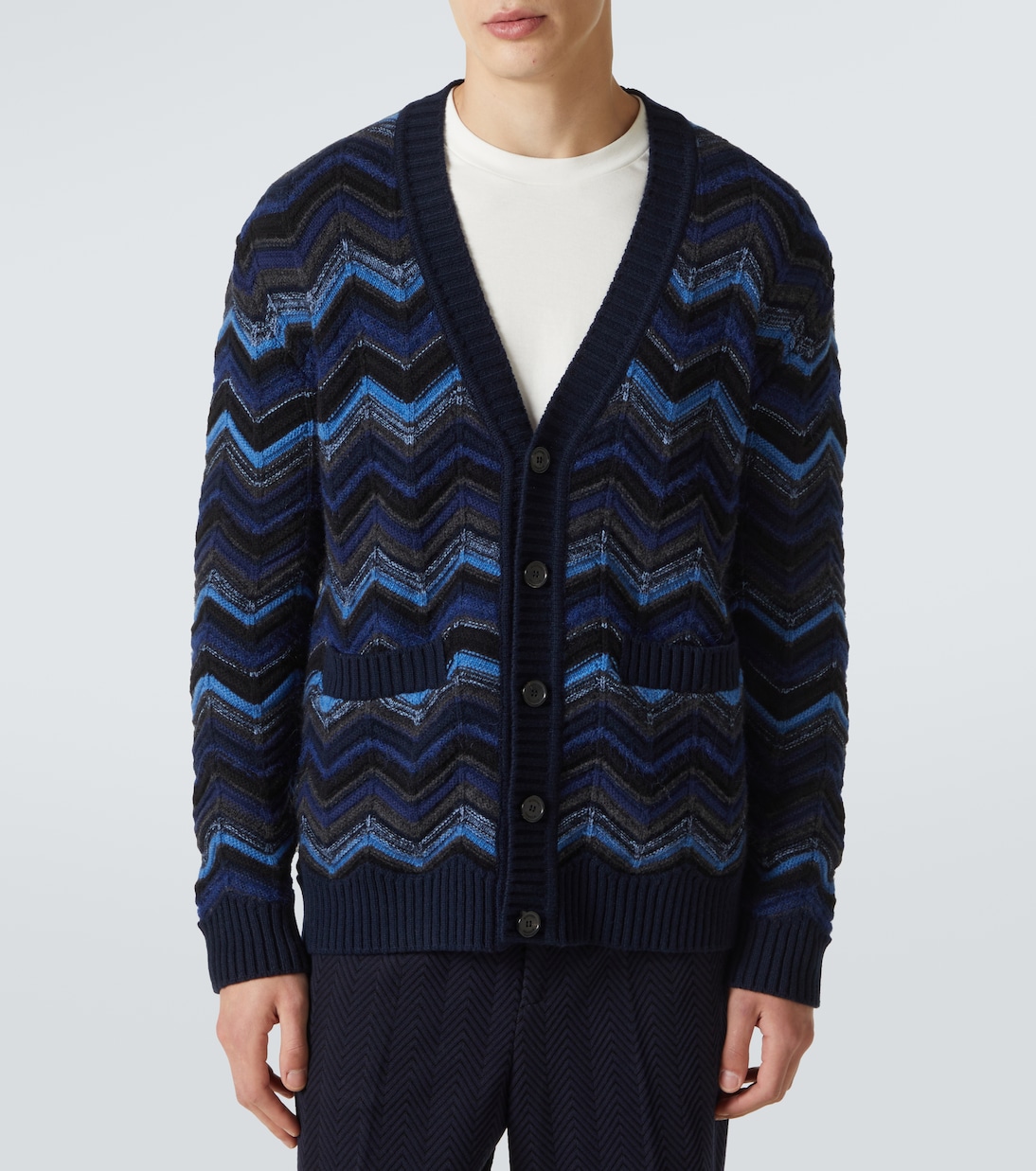 Zigzag wool-blend cardigan | Missoni