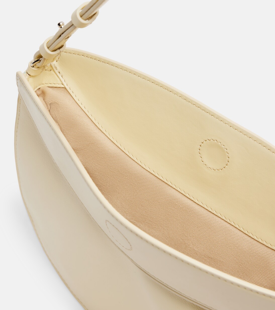 Ovalo Small leather shoulder bag | Jacquemus