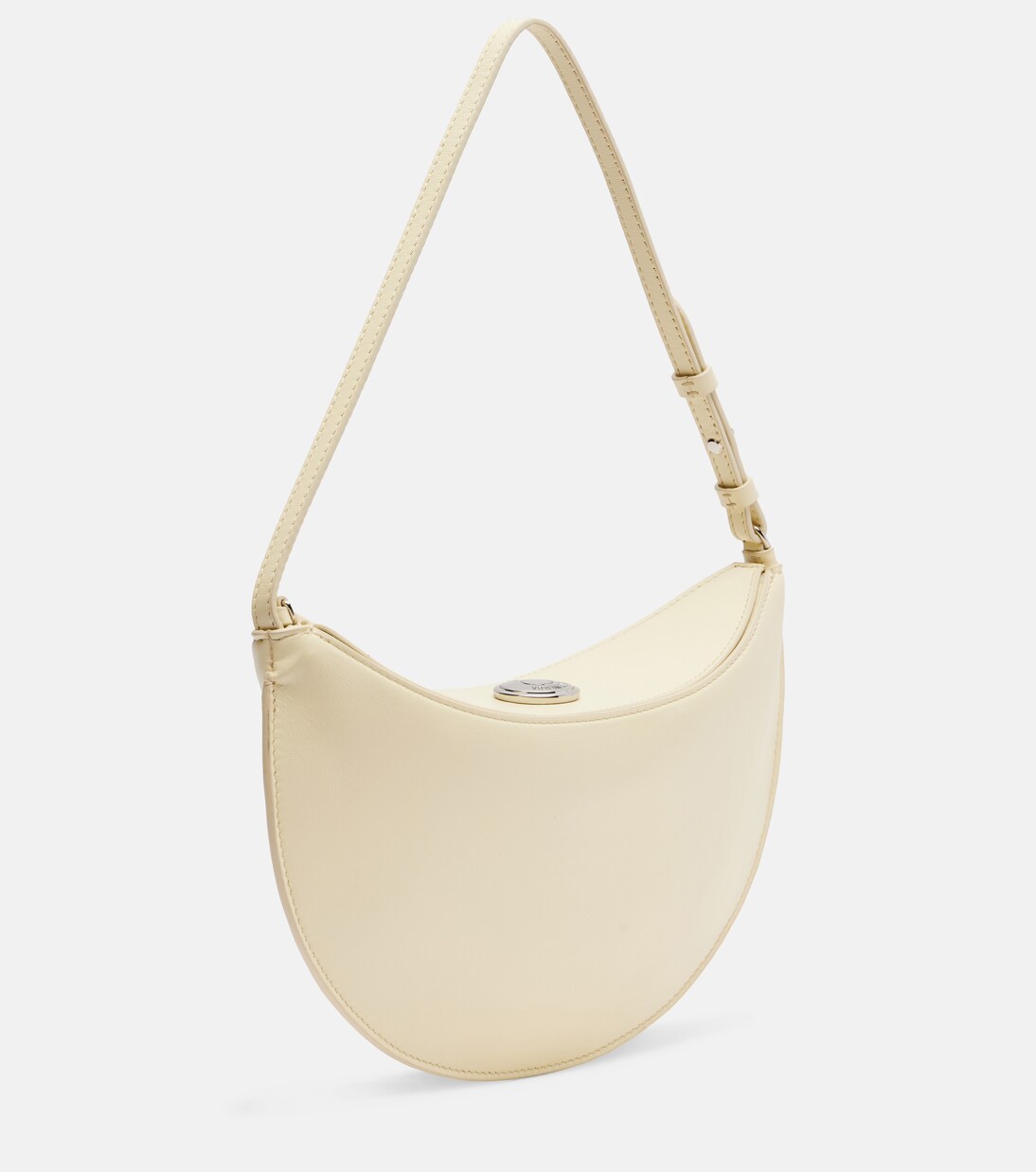 Ovalo Small leather shoulder bag | Jacquemus