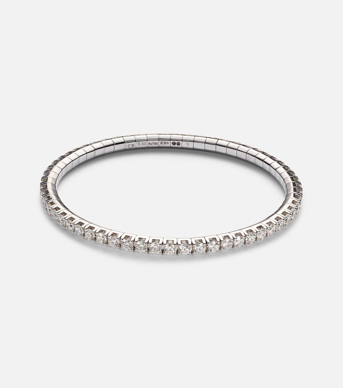 Pulsera de oro blanco de 18 ct con diamantes | Bucherer Fine Jewellery