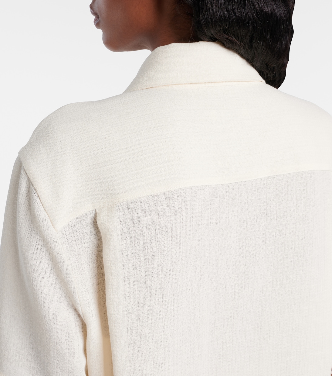 Hemd Shirley aus Leinen-Crêpe | Loro Piana