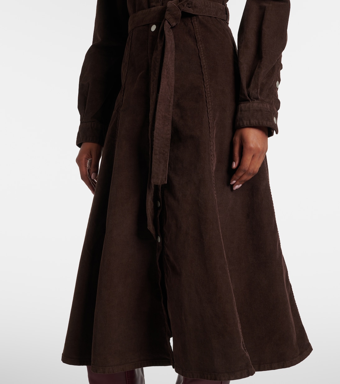 Hemdblusenkleid Marseille aus Cord | AG Jeans