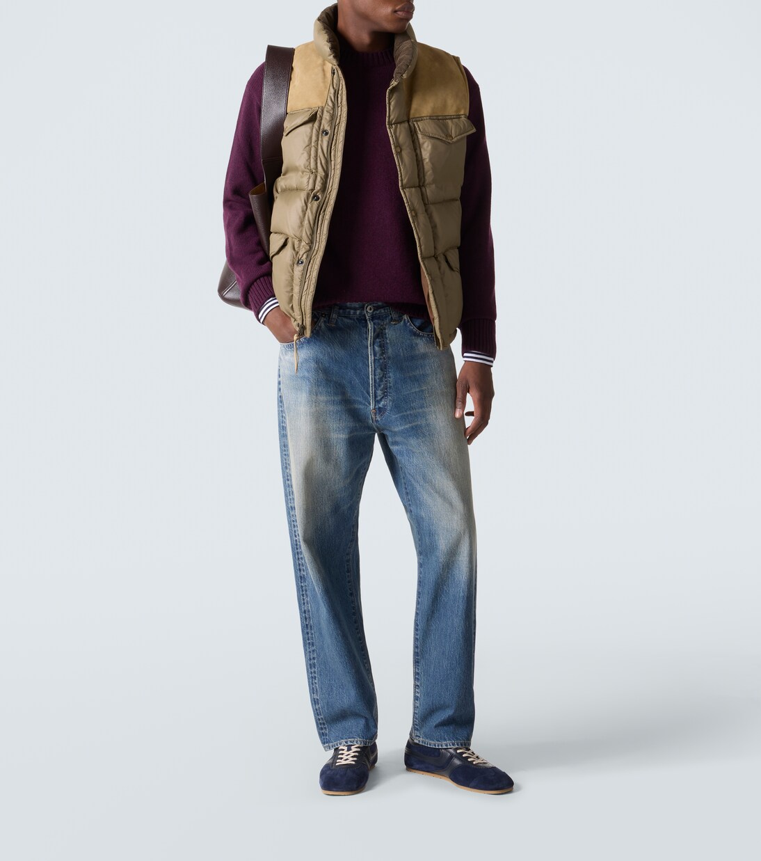 Ribbed-knit wool and cashmere sweater | Moncler