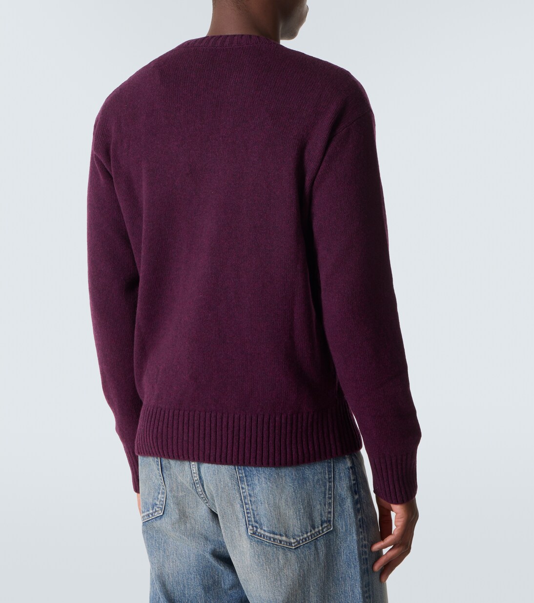 Ribbed-knit wool and cashmere sweater | Moncler