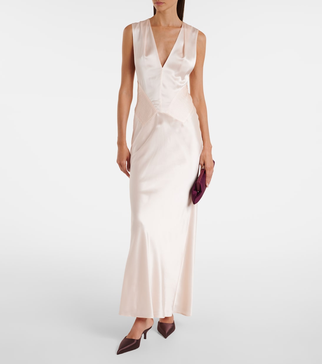 Alix silk gown | Tove