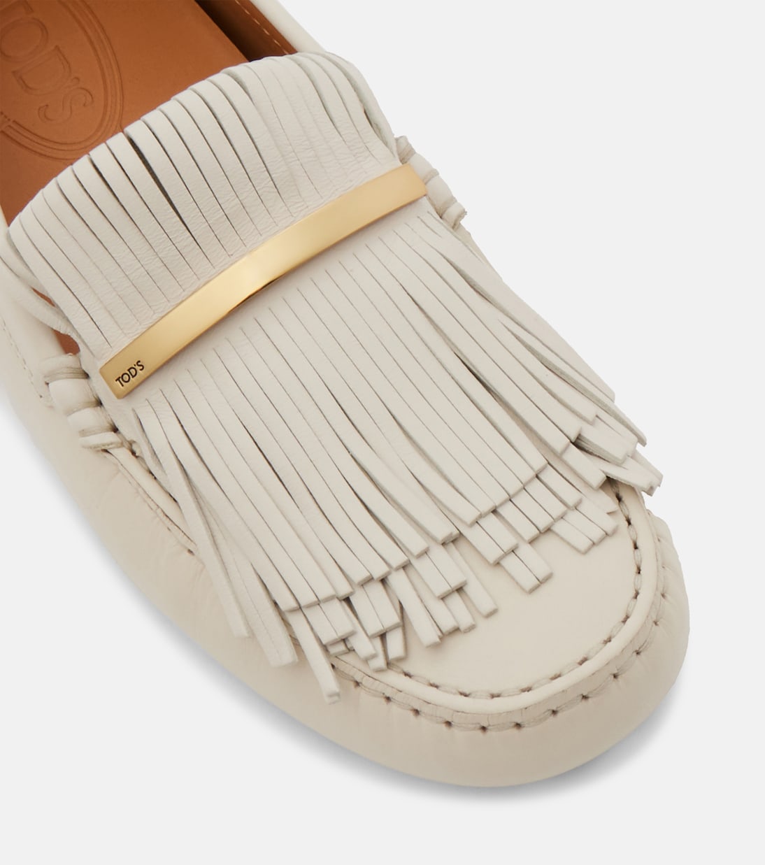 Gommino fringed leather driving shoes | Tod's