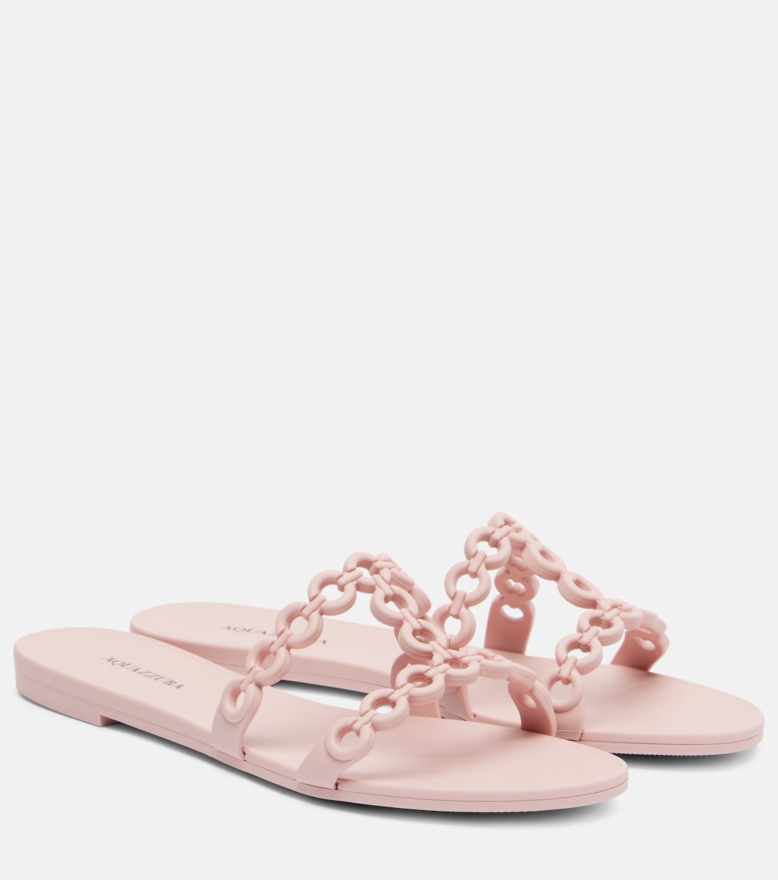 Infinity Chain Jelly slides | Aquazzura