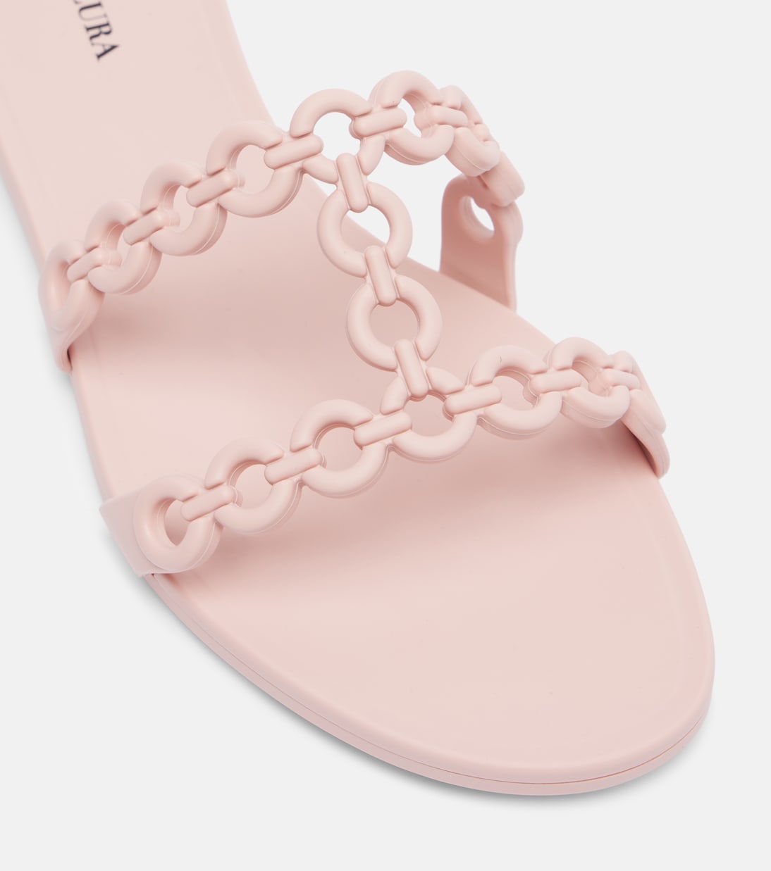 Infinity Chain Jelly slides | Aquazzura