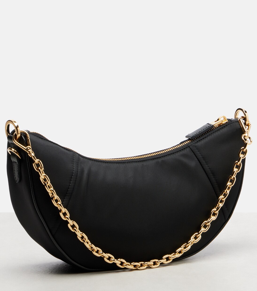 Prada Demi-Lune Re-Nylon shoulder bag | Prada