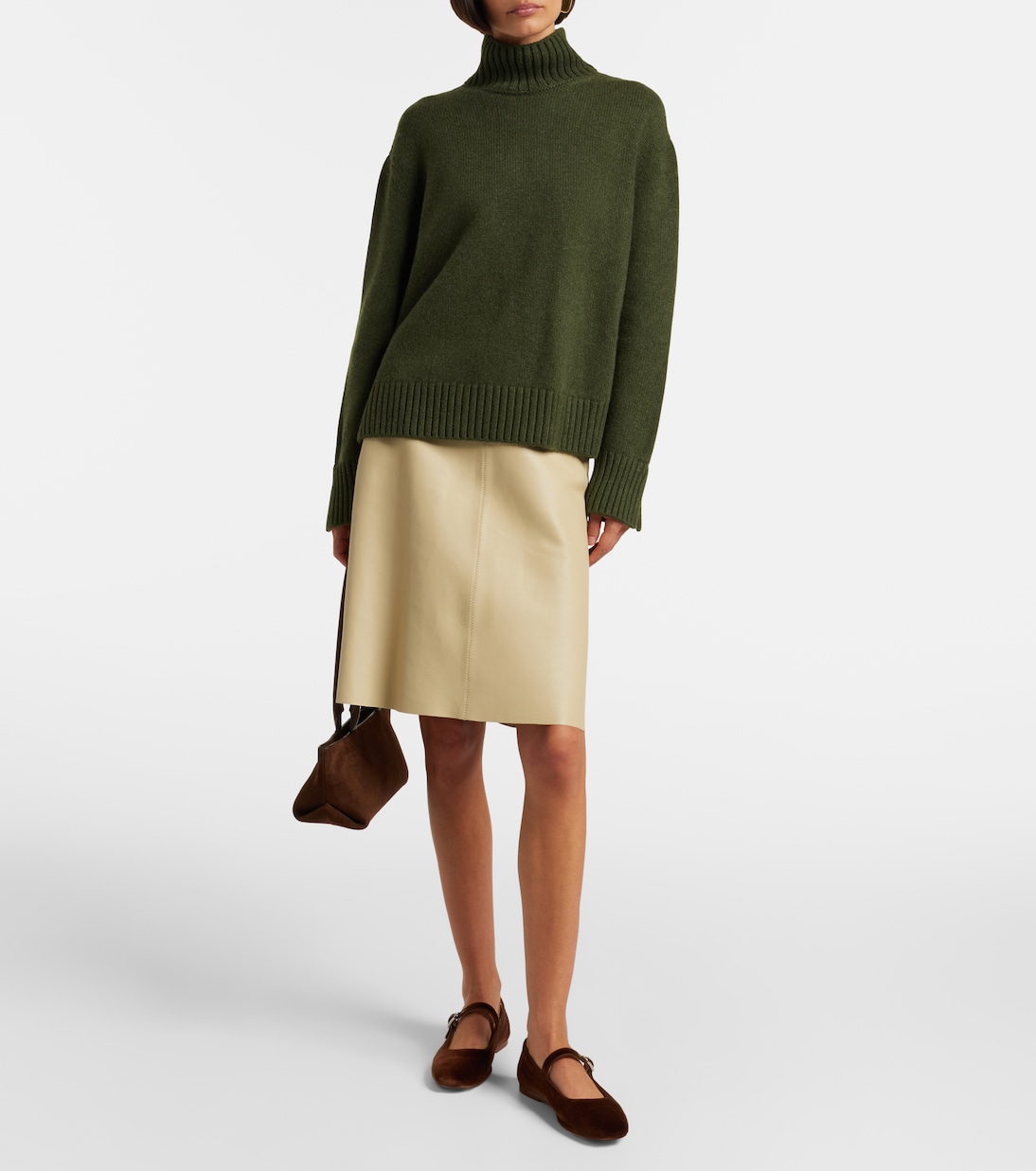 天鹅绒玛丽珍平底鞋 | Le Monde Béryl