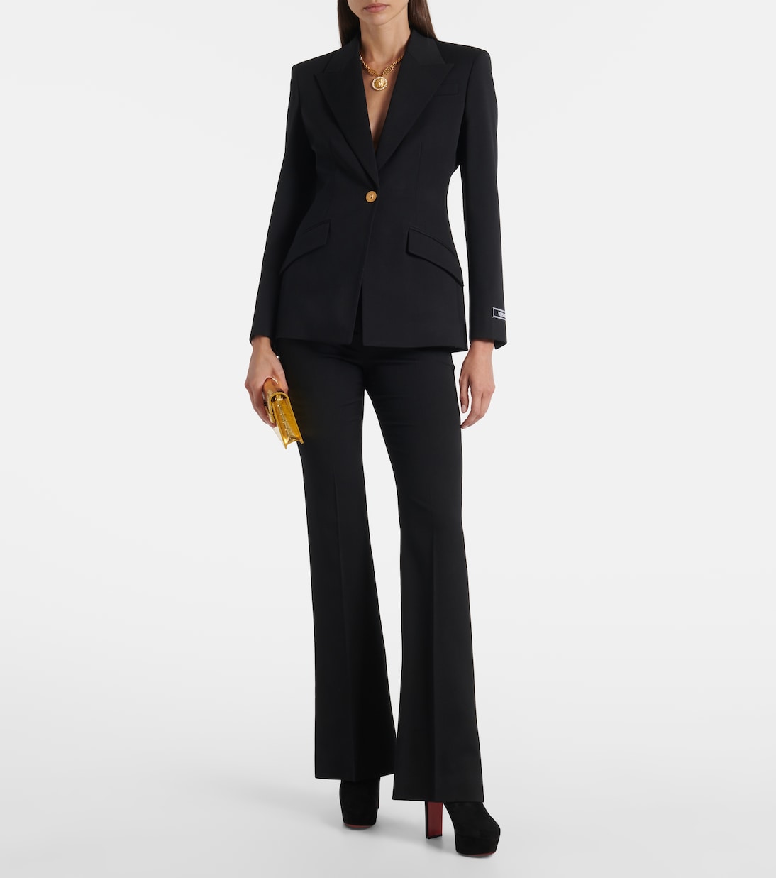 Loo Booty 130 suede ankle boots | Christian Louboutin