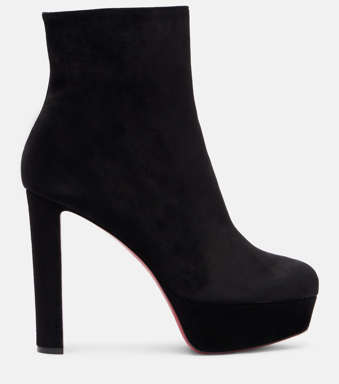 Loo Booty 130 suede ankle boots | Christian Louboutin