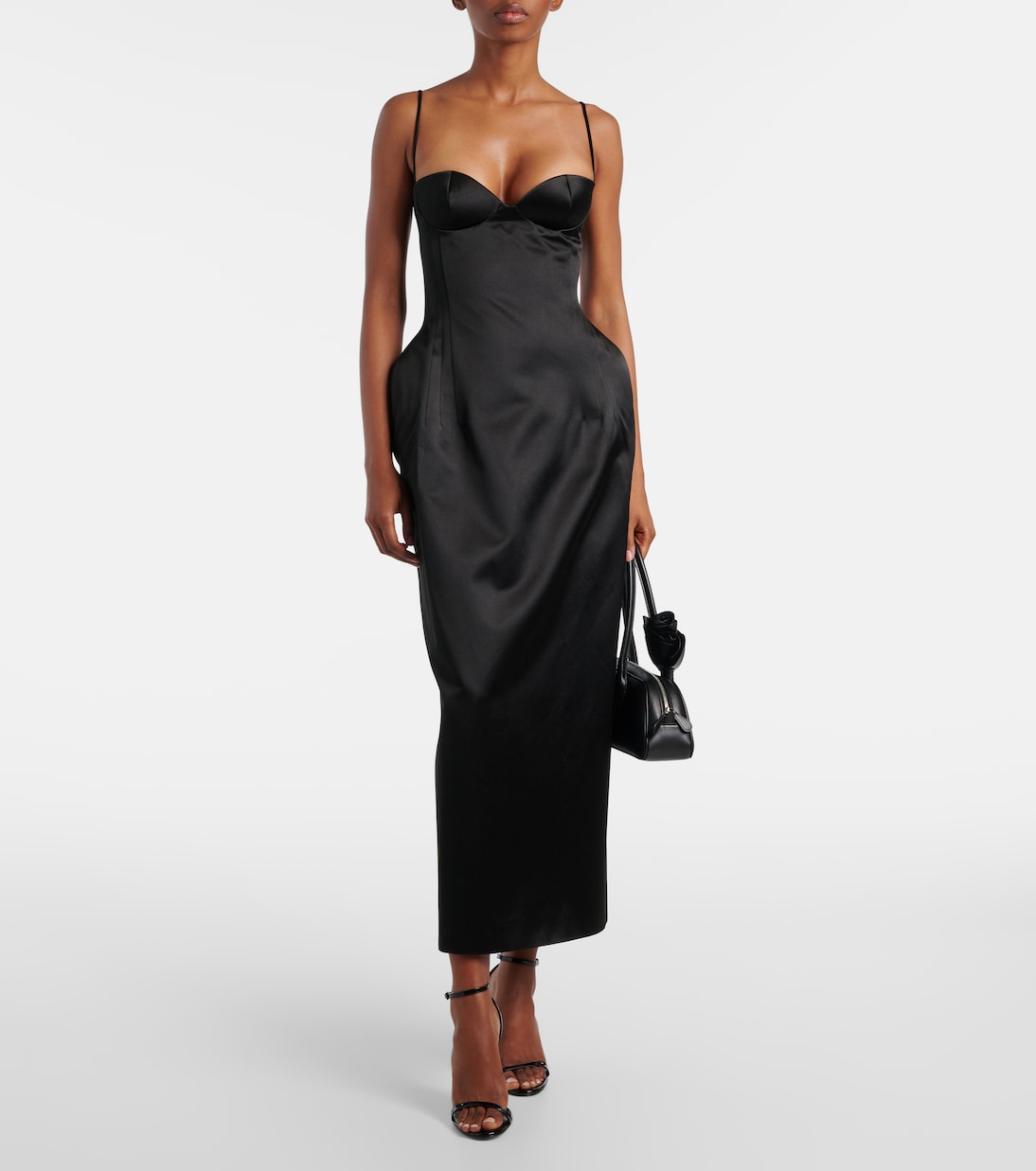 Robe midi en soie | Magda Butrym