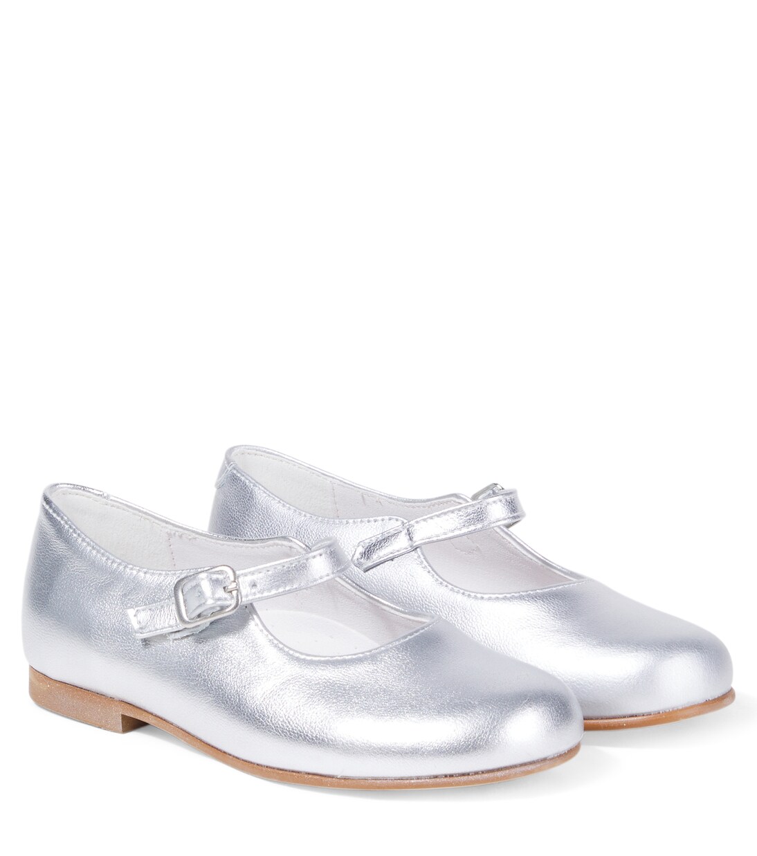 Leather Mary Jane flats | La Coqueta