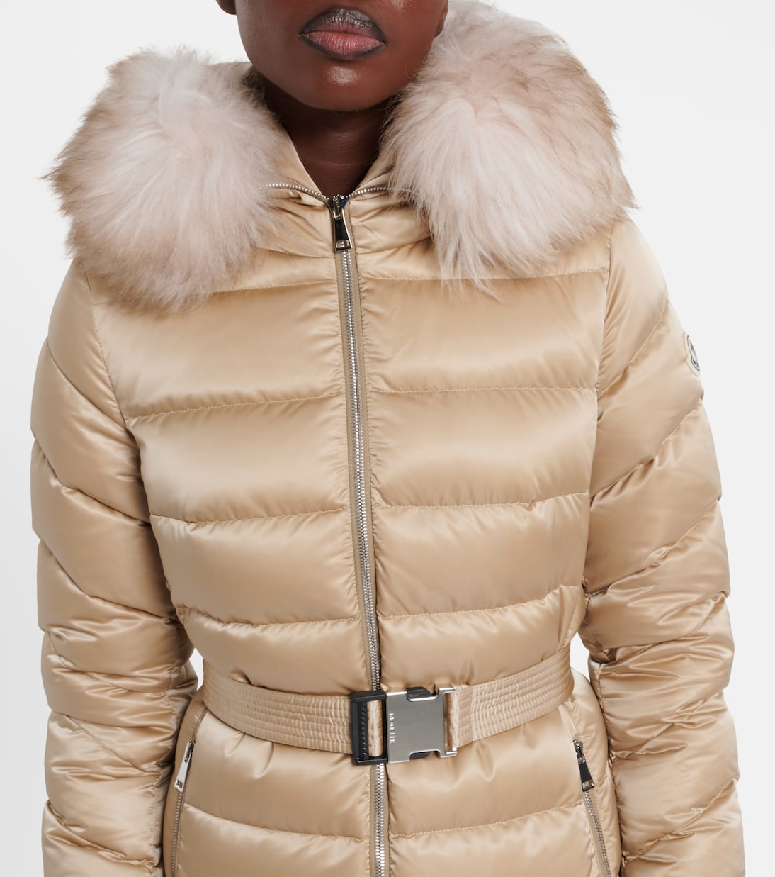 Daunenmantel Leersie mit Shearling | Moncler