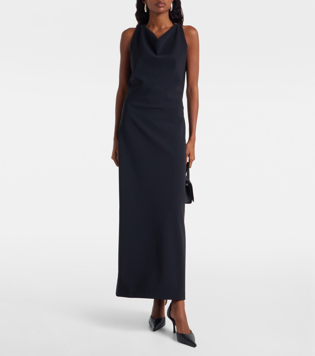 Robe longue en crêpe | Róhe