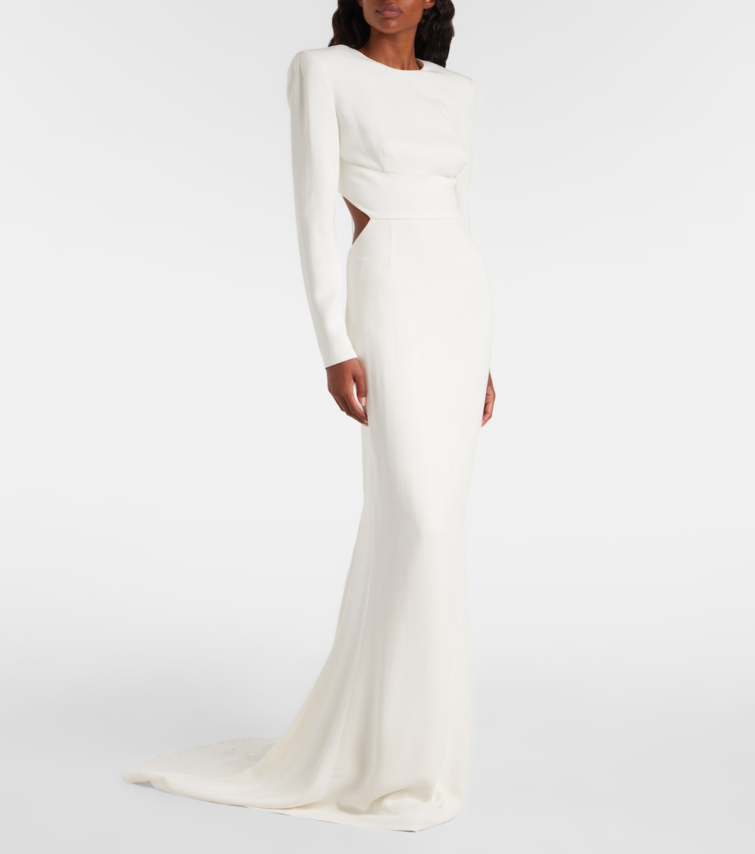 Bridal crêpe gown | Stella McCartney