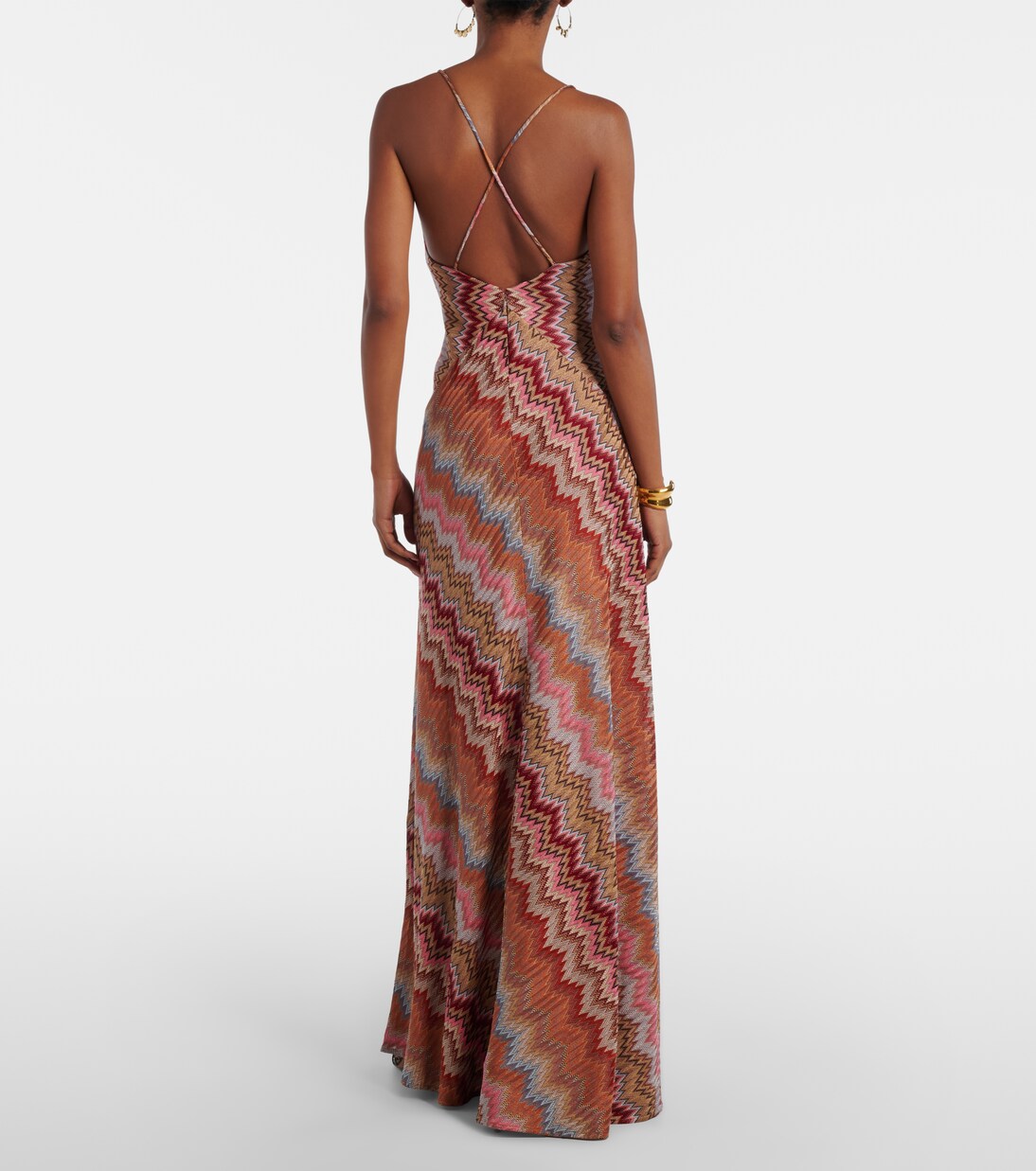 Zigzag maxi dress | Missoni