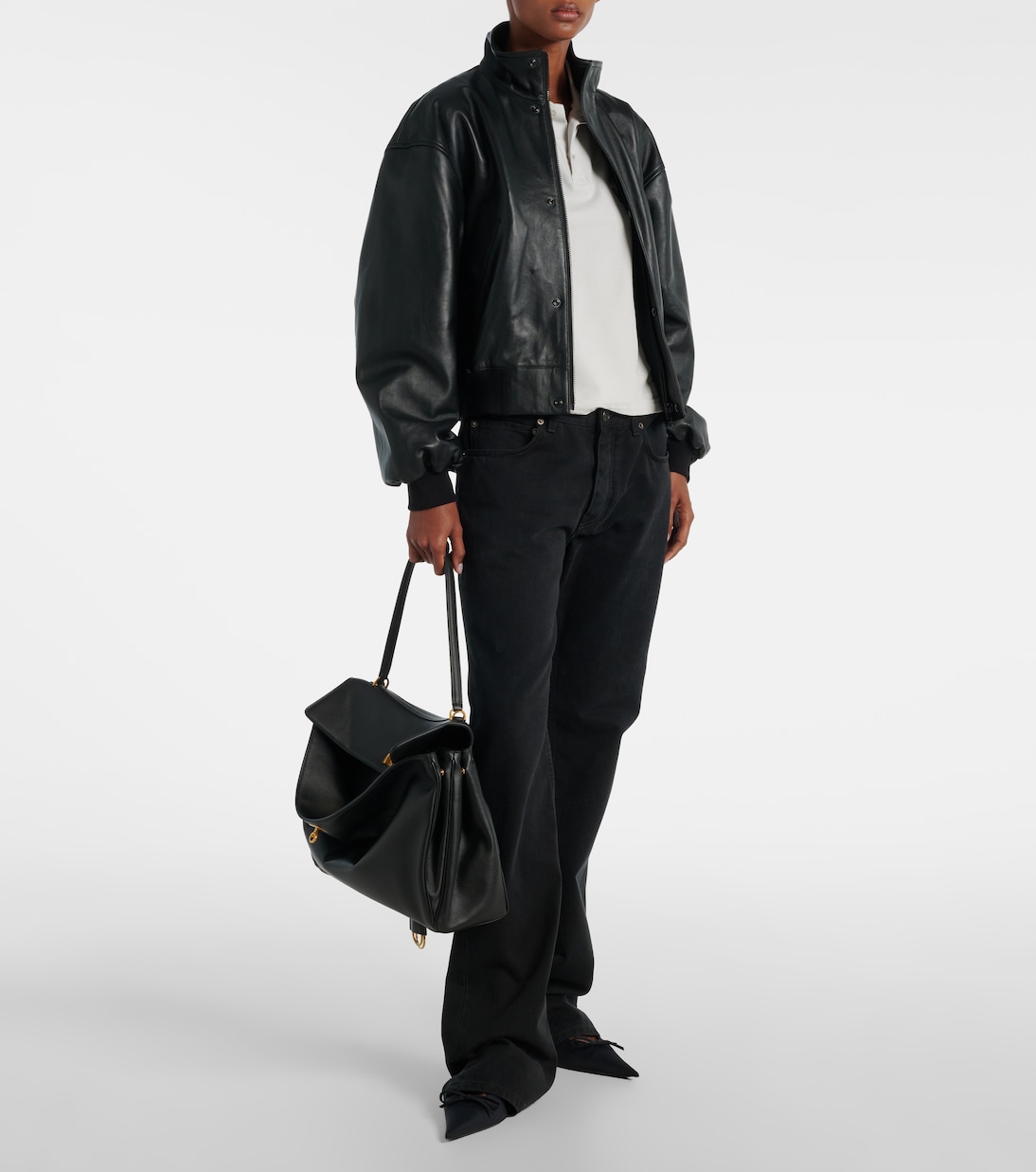 Rodeo Large leather tote bag | Balenciaga