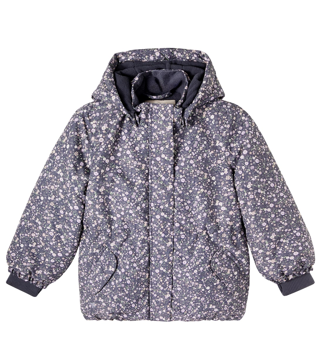 Tove floral puffer jacket | Wheat