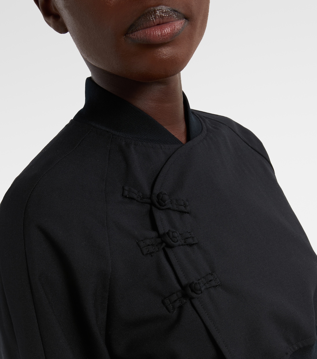 Cropped wool top | Noir Kei Ninomiya