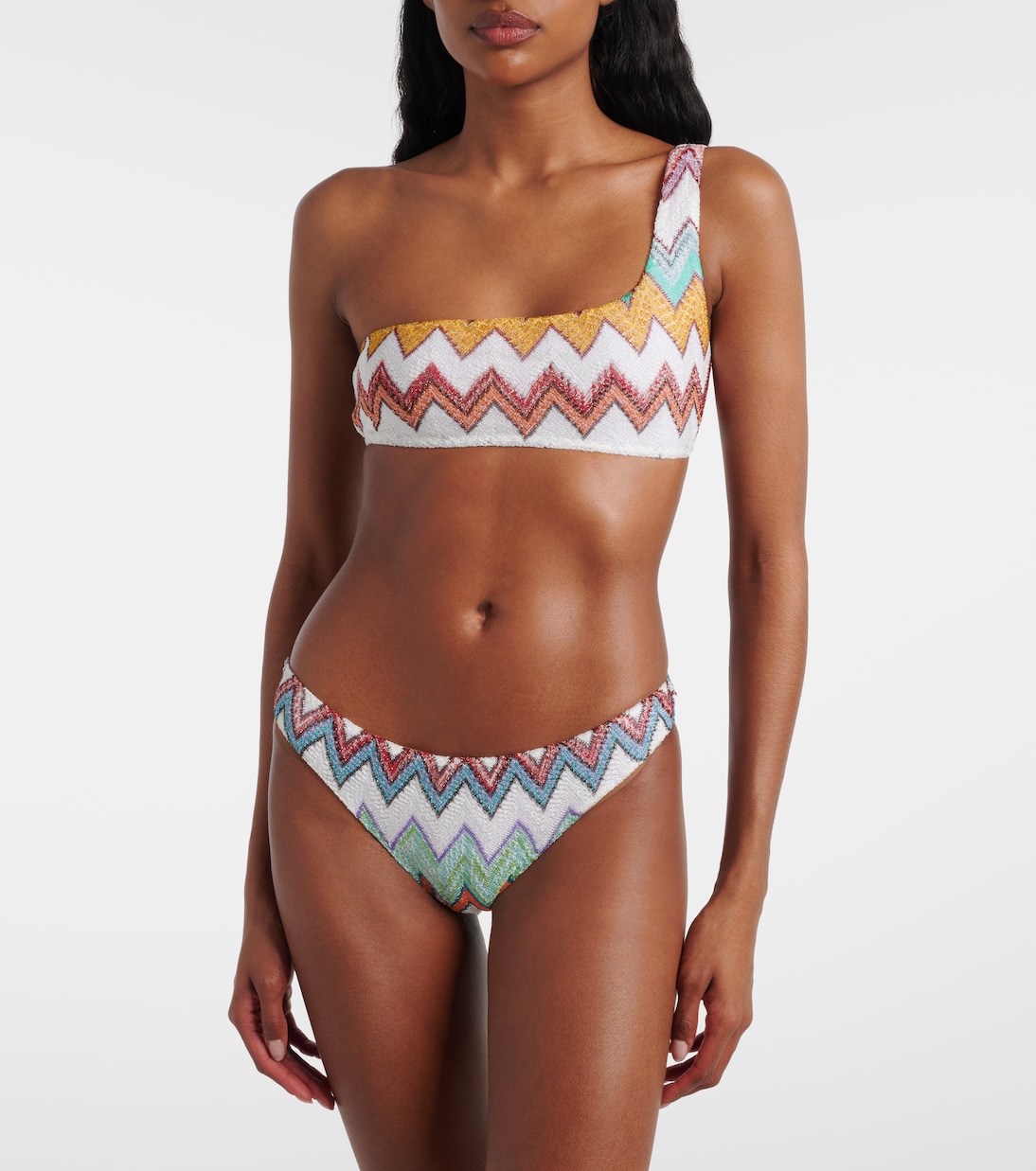 Zigzag lamé bikini | Missoni