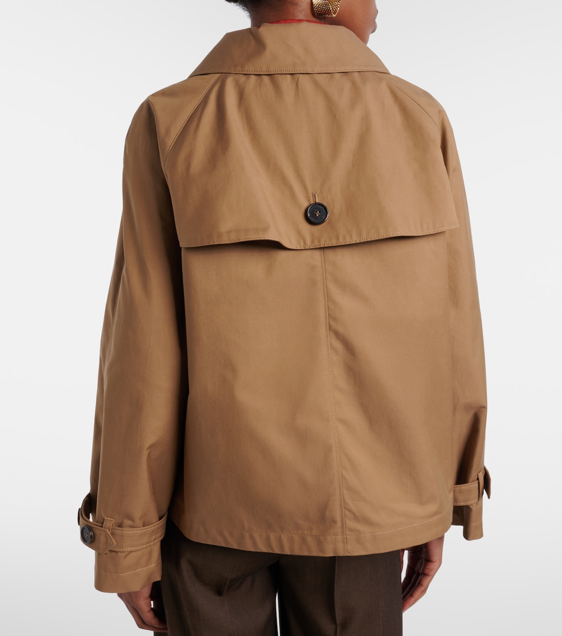 The Cube Tesoro cotton-blend twill jacket | Max Mara