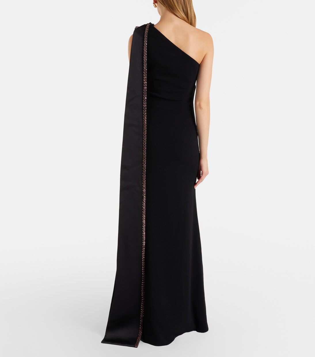 Verzierte Robe aus Crêpe | Roland Mouret