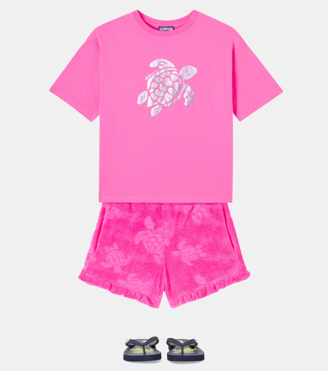 Short Ginetty en jacquard de coton | Vilebrequin Kids